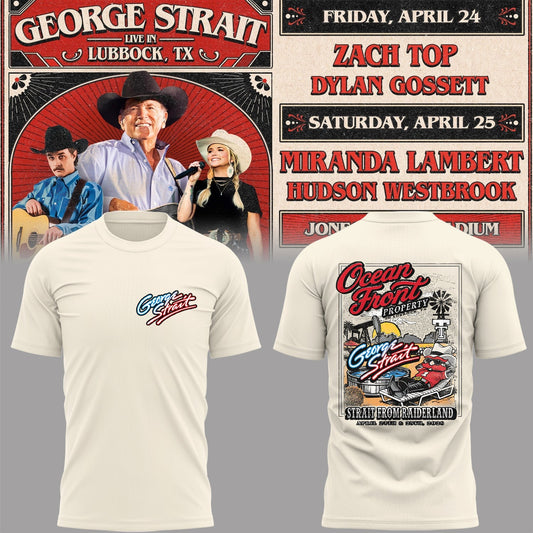 Limited Edition G. Strait x Texas Tech At Jones AT&amp;T Stadium Tshirt | QX53 Moonbestprint