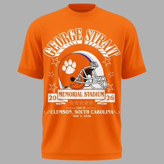 Limited edition George Strait tour Memorial Stadium 2026 - Tshirt | JP59 Moonbestprint