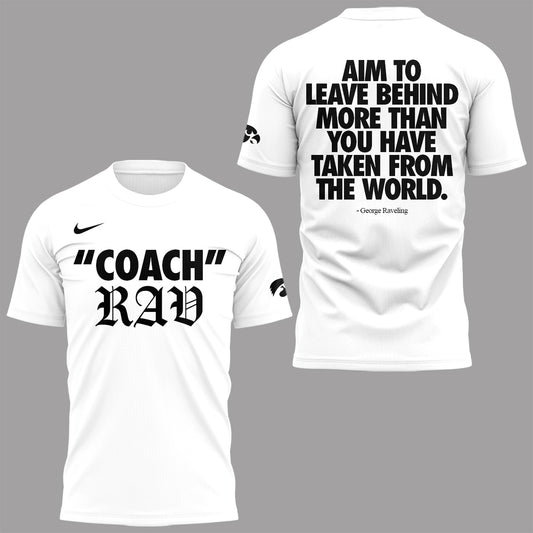 Limited Edition "Honoring Coach Raveling" Shirt | HU12 Moonbestprint
