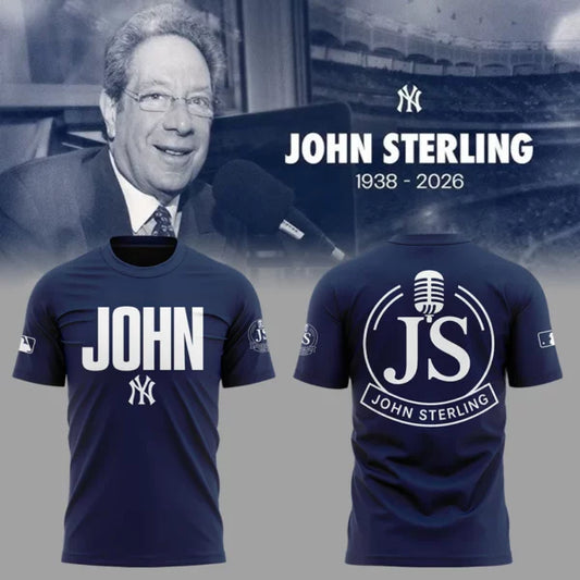 Limited Edition Honoring The Legend, Voice of the Yankees John Sterling TShirt | LK37 Moonbestprint