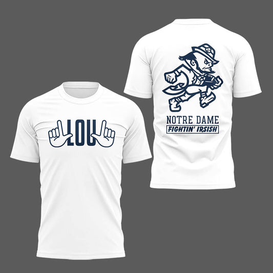 Limited Edition Irish FB Remembering the life and legacy of Lou Holtz 1937-2026 TShirt | KZ58 Moonbestprint