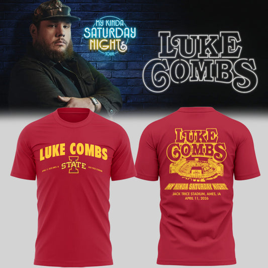 Limited Edition L.K My Kinda Saturday Night Tour live in Jack Trice Stadium Shirt | ZP75 Moonbestprint