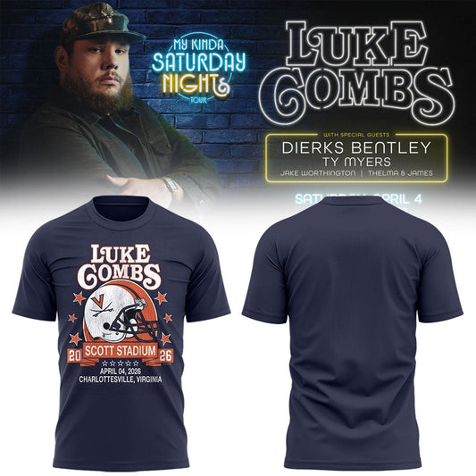 Limited Edition "My Kinda Saturday Night Tour" Tshirt | OT49 Moonbestprint