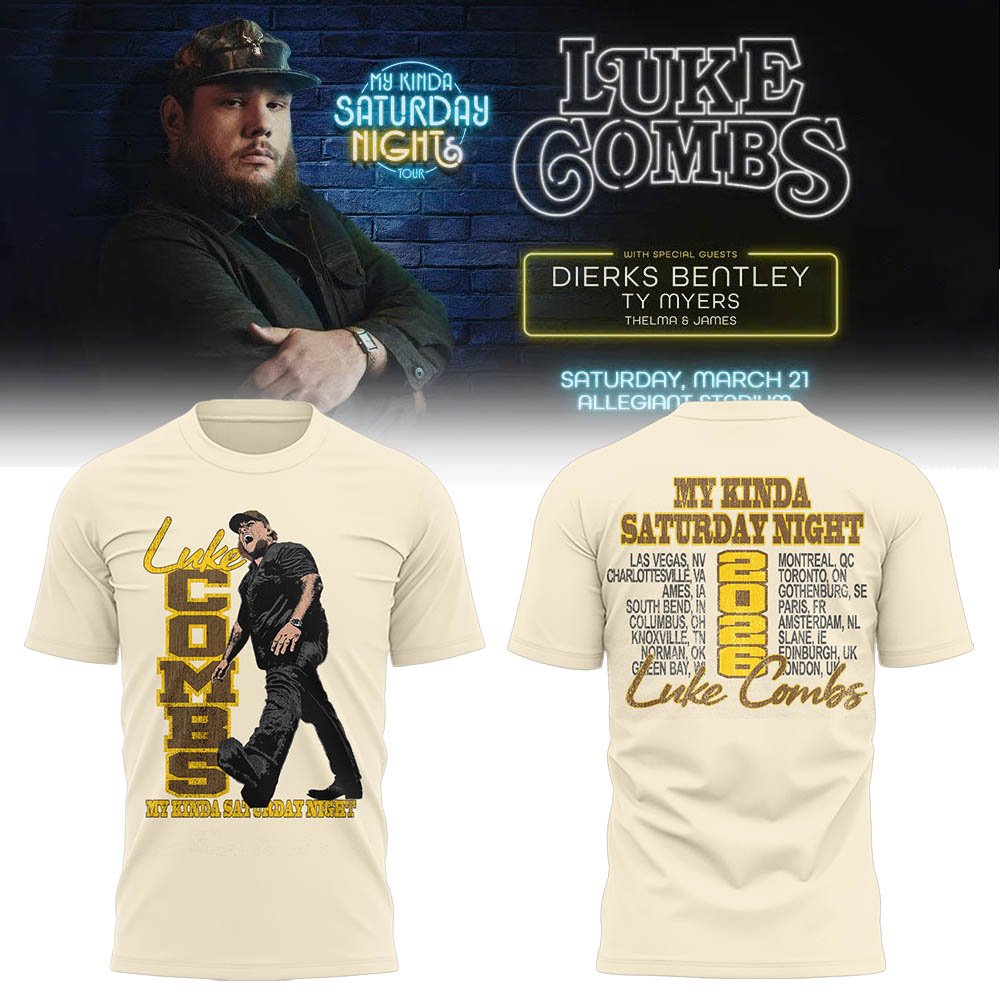 Limited Edition "My Kinda Saturday Night Tour" Tshirt | VS27 Moonbestprint