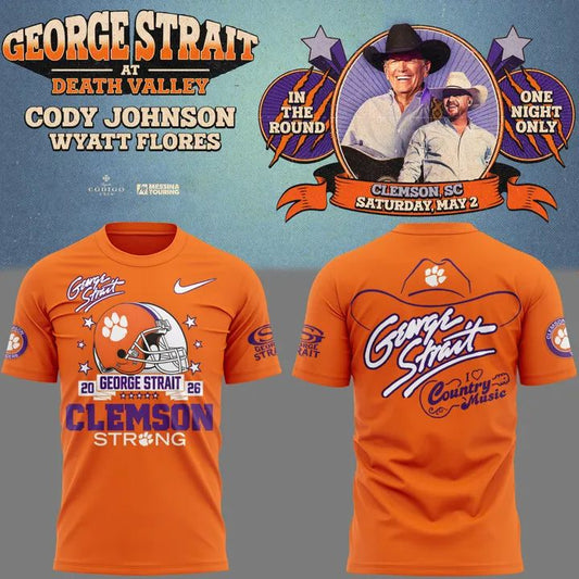 Limited edition T-Shirt George Strait tour Memorial Stadium 2026 | FA48 Moonbestprint