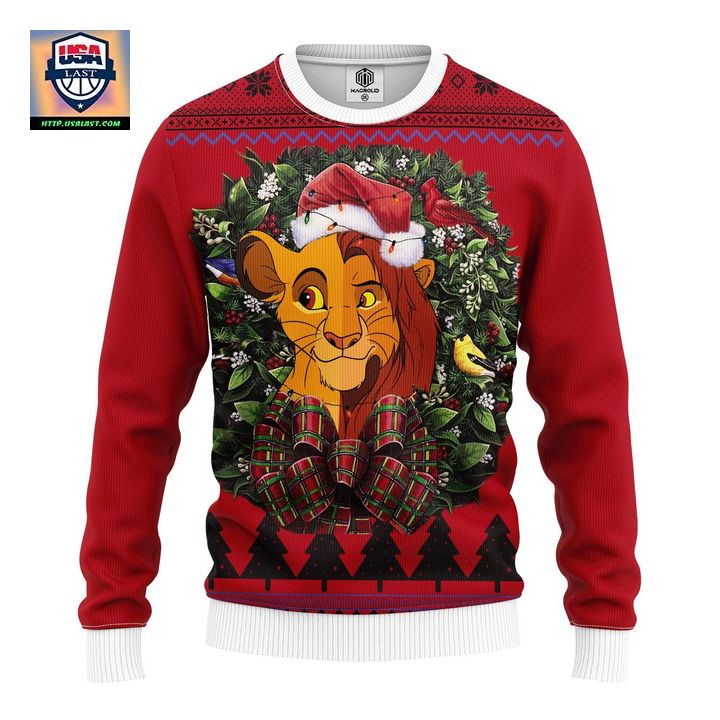 Lion King Noel Mc 1 Ugly Christmas Sweater Thanksgiving Gift ? Usalast