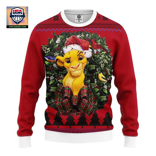 Lion King Noel Mc Ugly Christmas Sweater Thanksgiving Gift ? Usalast