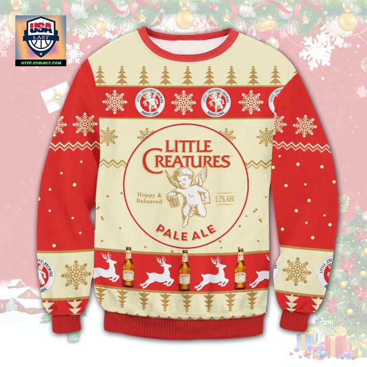Little Creatures Australia Beer Ugly Christmas Sweater 2022 ? Usalast