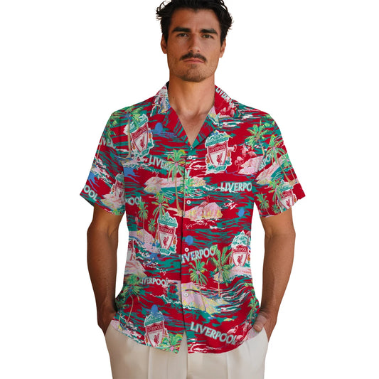 Liverpool Flamingo Retreat 2026 Hawaiian Shirt – Moonbestprint
