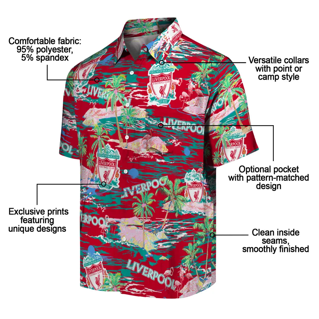 Liverpool Flamingo Retreat 2026 Hawaiian Shirt – Moonbestprint