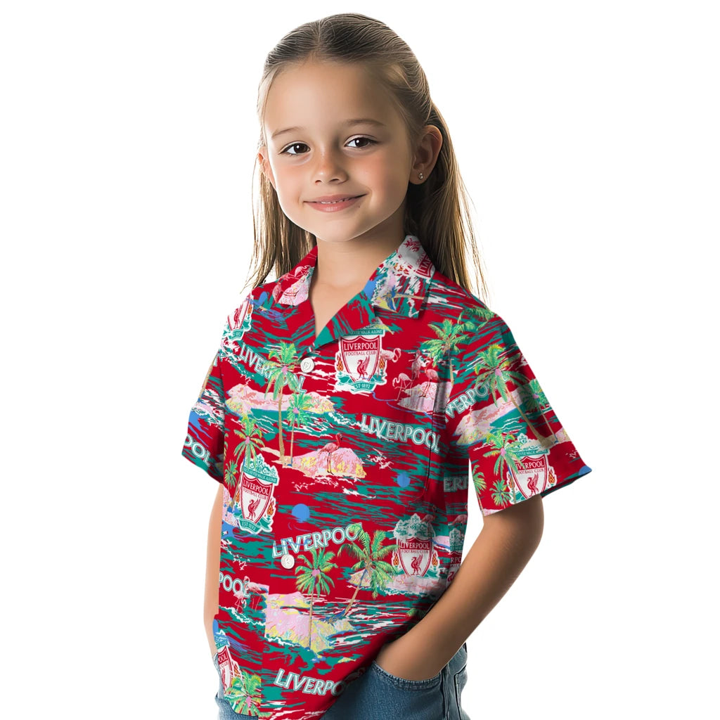Liverpool Flamingo Retreat 2026 Hawaiian Shirt – Moonbestprint