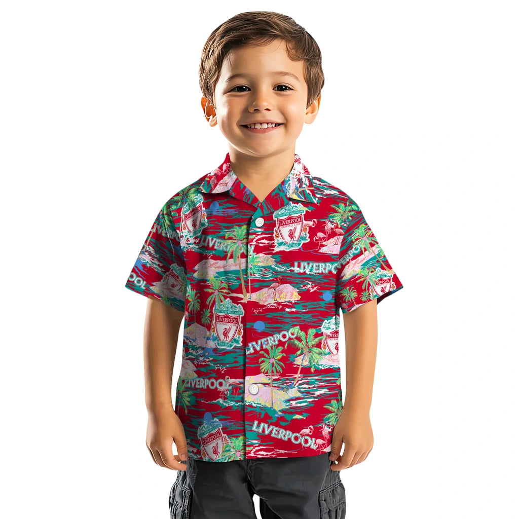 Liverpool Flamingo Retreat 2026 Hawaiian Shirt – Moonbestprint