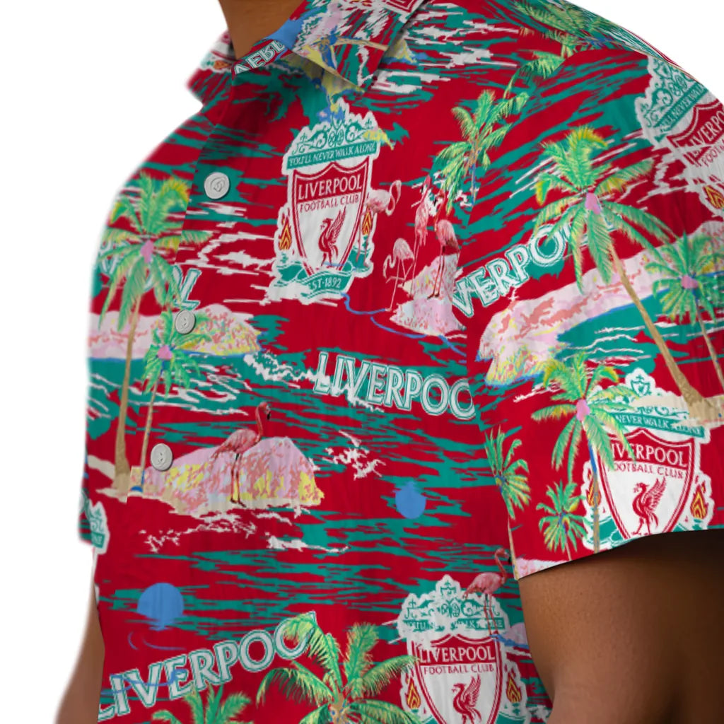 Liverpool Flamingo Retreat 2026 Hawaiian Shirt – Moonbestprint