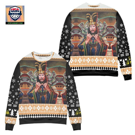 Lo Pan Big Trouble In Little China Ugly Christmas Sweater ? Usalast