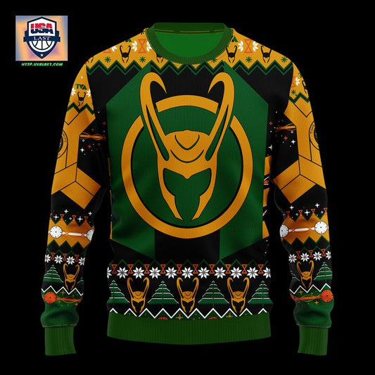 Loki Ugly Christmas Sweater Xmas Gift ? Usalast