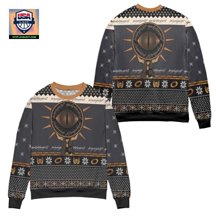 Lord Of The Rings Anneau Seigneur Des Anneaux Ugly Christmas Sweater ? Usalast