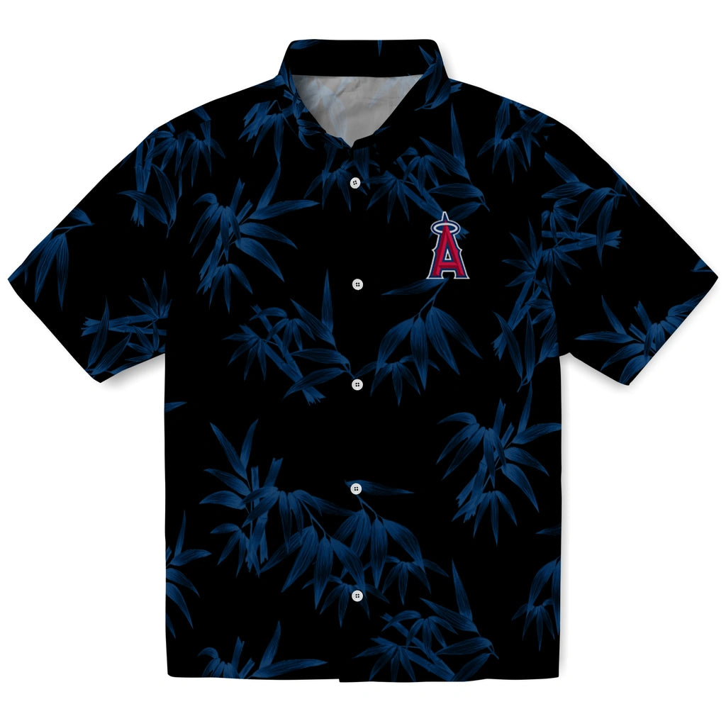 Los Angeles Angels Hawaiian Shirt - Bamboo Branches | Moonbestprint