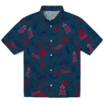 Los Angeles Angels Hawaiian Shirt - Beach Vibe | Moonbestprint