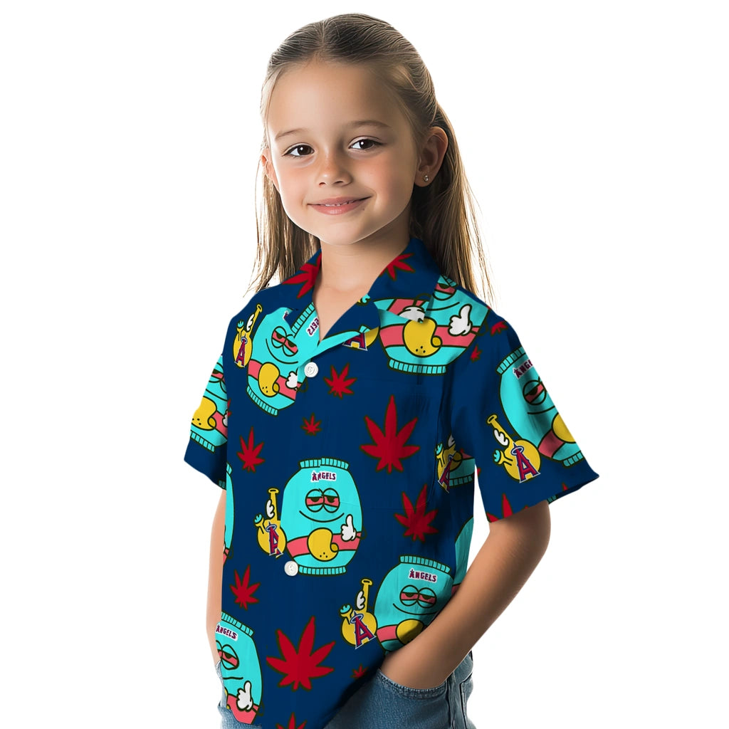 Los Angeles Angels Hawaiian Shirt - Chill Vibe | Moonbestprint