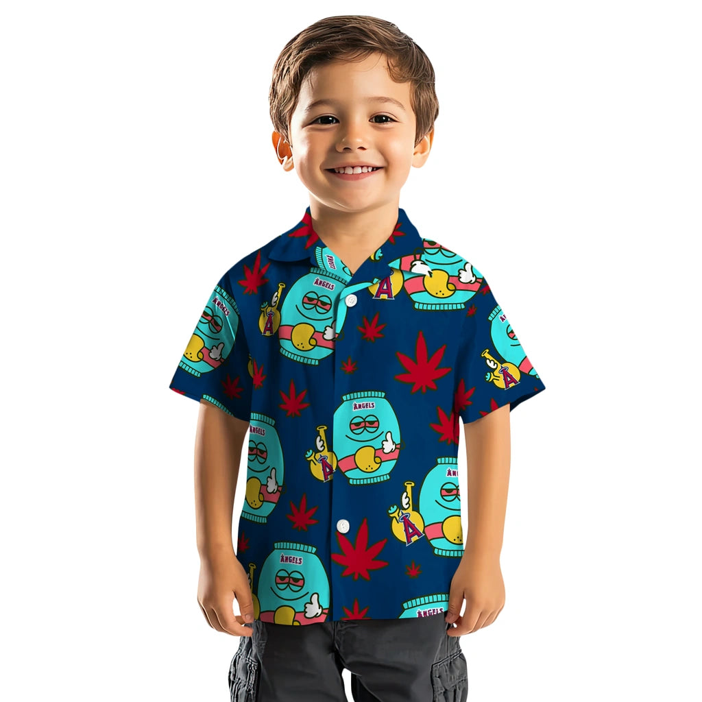 Los Angeles Angels Hawaiian Shirt - Chill Vibe | Moonbestprint