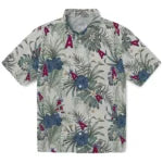 Los Angeles Angels Hawaiian Shirt - Hibiscus Designs | Moonbestprint