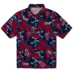 Los Angeles Angels Hawaiian Shirt - Hibiscus Exotic | Moonbestprint