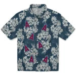 Los Angeles Angels Hawaiian Shirt - Hibiscus Flowers | Moonbestprint