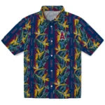 Los Angeles Angels Hawaiian Shirt - Paradise Vines | Moonbestprint