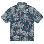 Los Angeles Angels Hawaiian Shirt - Vintage Palm Tree | Moonbestprint