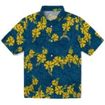 Los Angeles Chargers Hawaiian Shirt - 50th State Flower | Moonbestprint