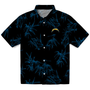 Los Angeles Chargers Hawaiian Shirt - Bamboo Branches | Moonbestprint