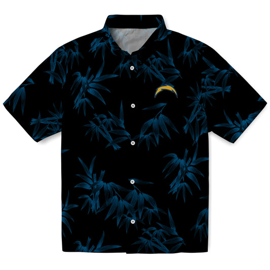 Los Angeles Chargers Hawaiian Shirt - Bamboo Branches | Moonbestprint