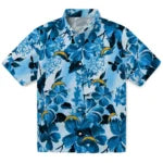 Los Angeles Chargers Hawaiian Shirt - Hibiscus Arrangement | Moonbestprint