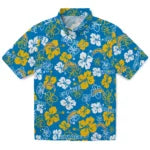 Los Angeles Chargers Hibiscus Bloom Hawaiian Shirt – Moonbestprint