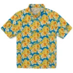 Los Angeles Chargers Hawaiian Shirt - Hibiscus Tropics | Moonbestprint