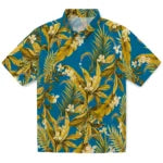 Los Angeles Chargers Hawaiian Shirt - Palm Leaves | Moonbestprint