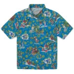 Los Angeles Chargers Hawaiian Shirt - Simpsons Christmas | Moonbestprint