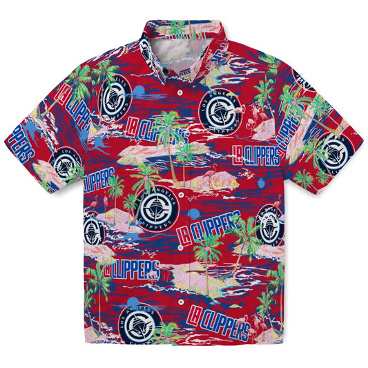 Los Angeles Clippers Flamingo Retreat 2026 Hawaiian Shirt – Moonbestprint