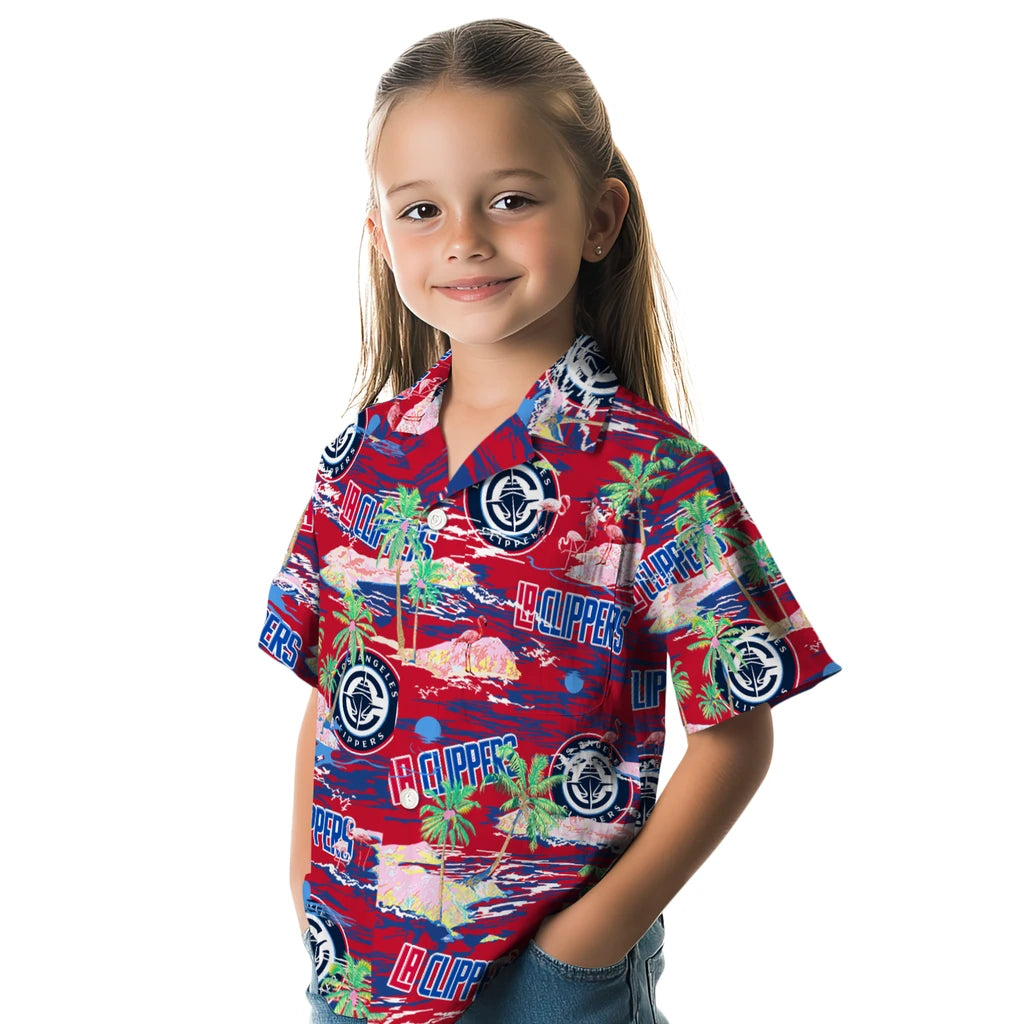 Los Angeles Clippers Flamingo Retreat 2026 Hawaiian Shirt – Moonbestprint