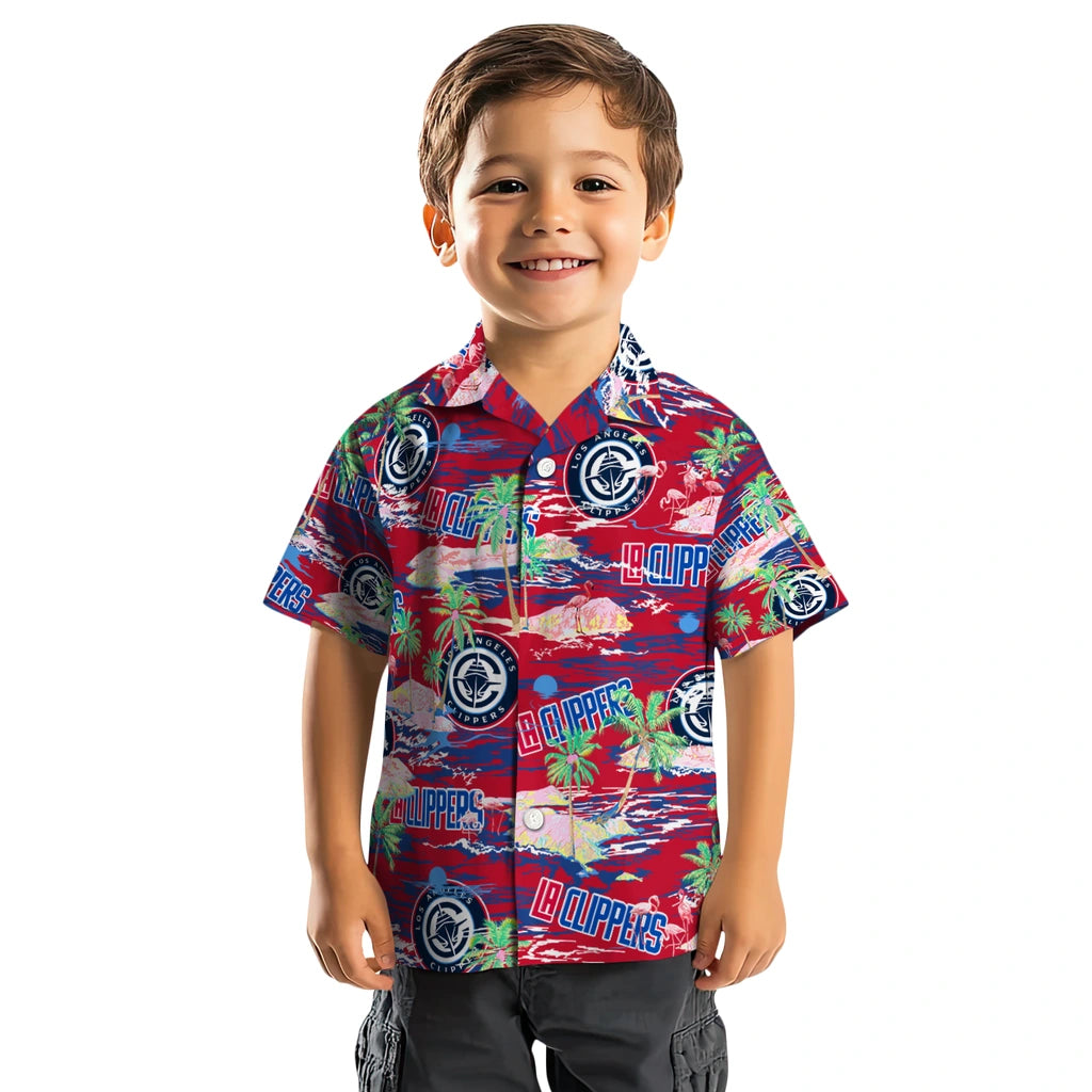 Los Angeles Clippers Flamingo Retreat 2026 Hawaiian Shirt – Moonbestprint