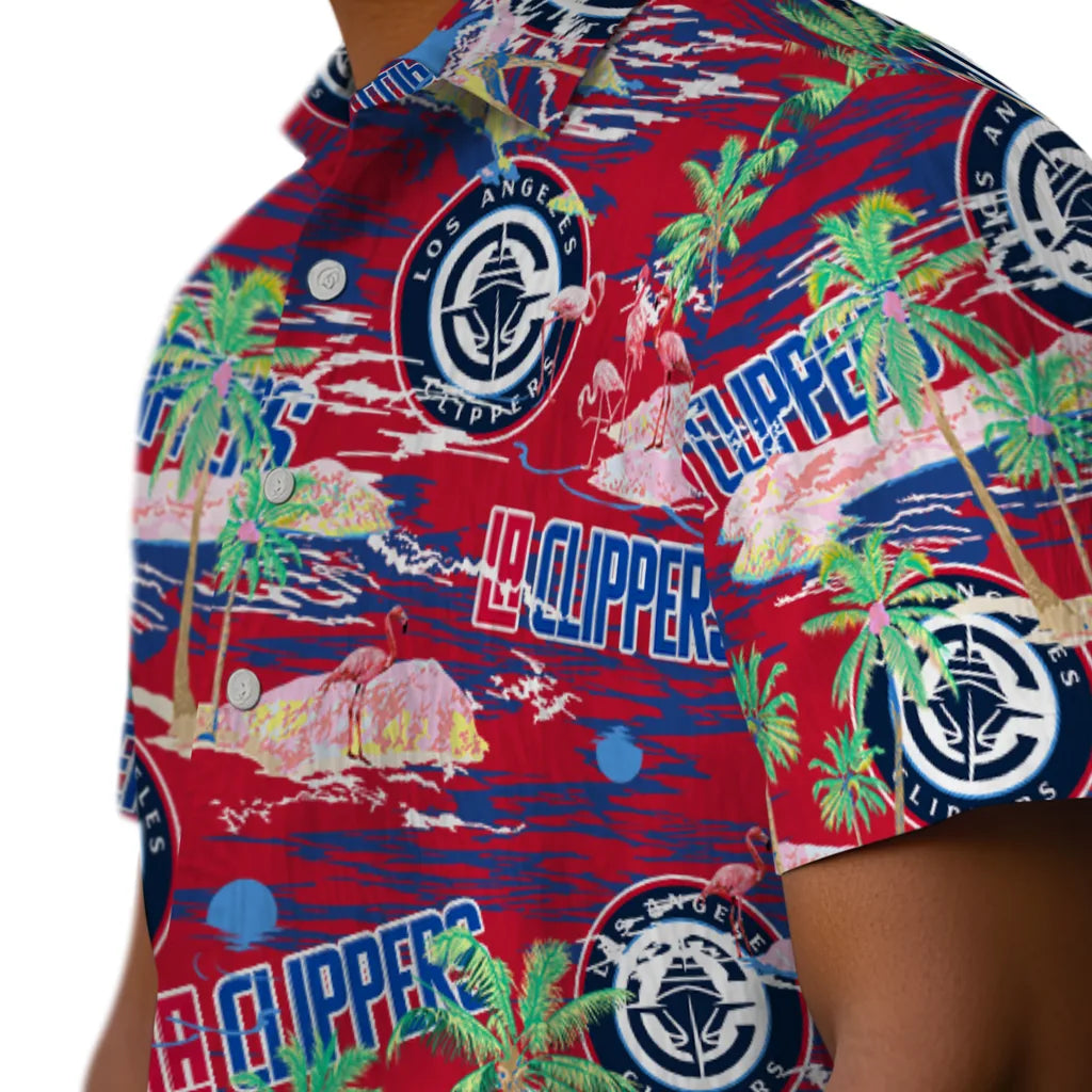 Los Angeles Clippers Flamingo Retreat 2026 Hawaiian Shirt – Moonbestprint