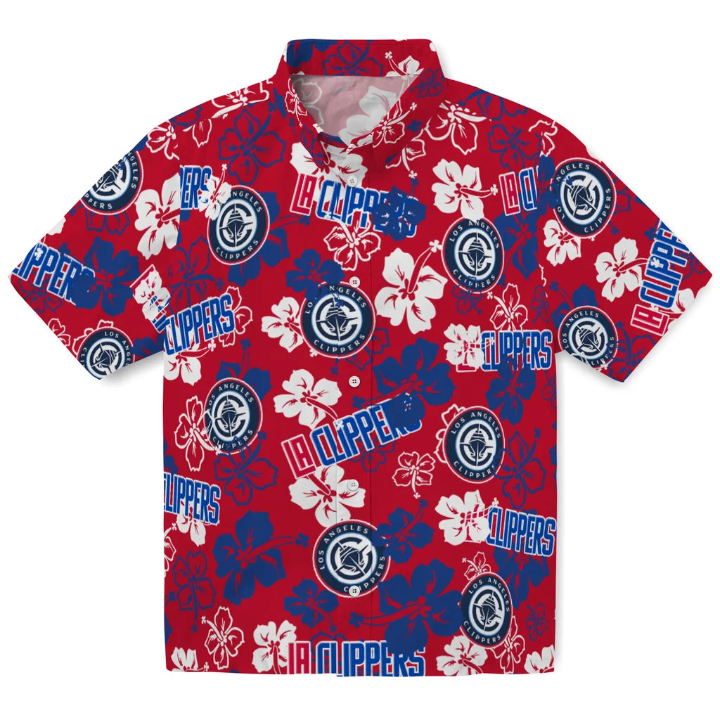 Los Angeles Clippers Hibiscus Bloom Hawaiian Shirt – Moonbestprint