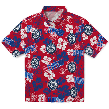 Los Angeles Clippers Hibiscus Bloom Hawaiian Shirt – Moonbestprint