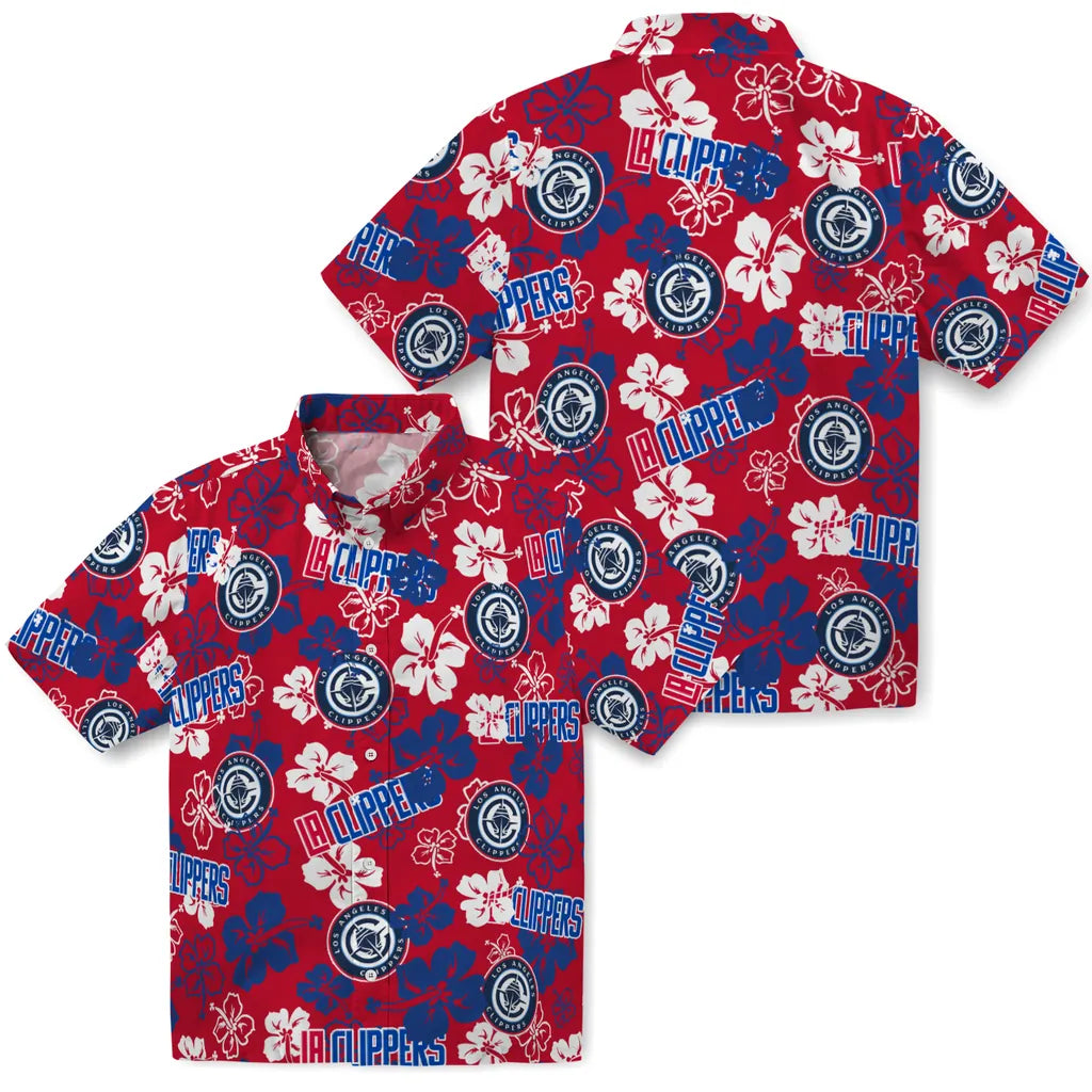 Los Angeles Clippers Hibiscus Bloom Hawaiian Shirt – Moonbestprint