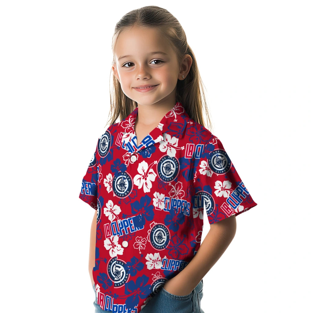 Los Angeles Clippers Hibiscus Bloom Hawaiian Shirt – Moonbestprint