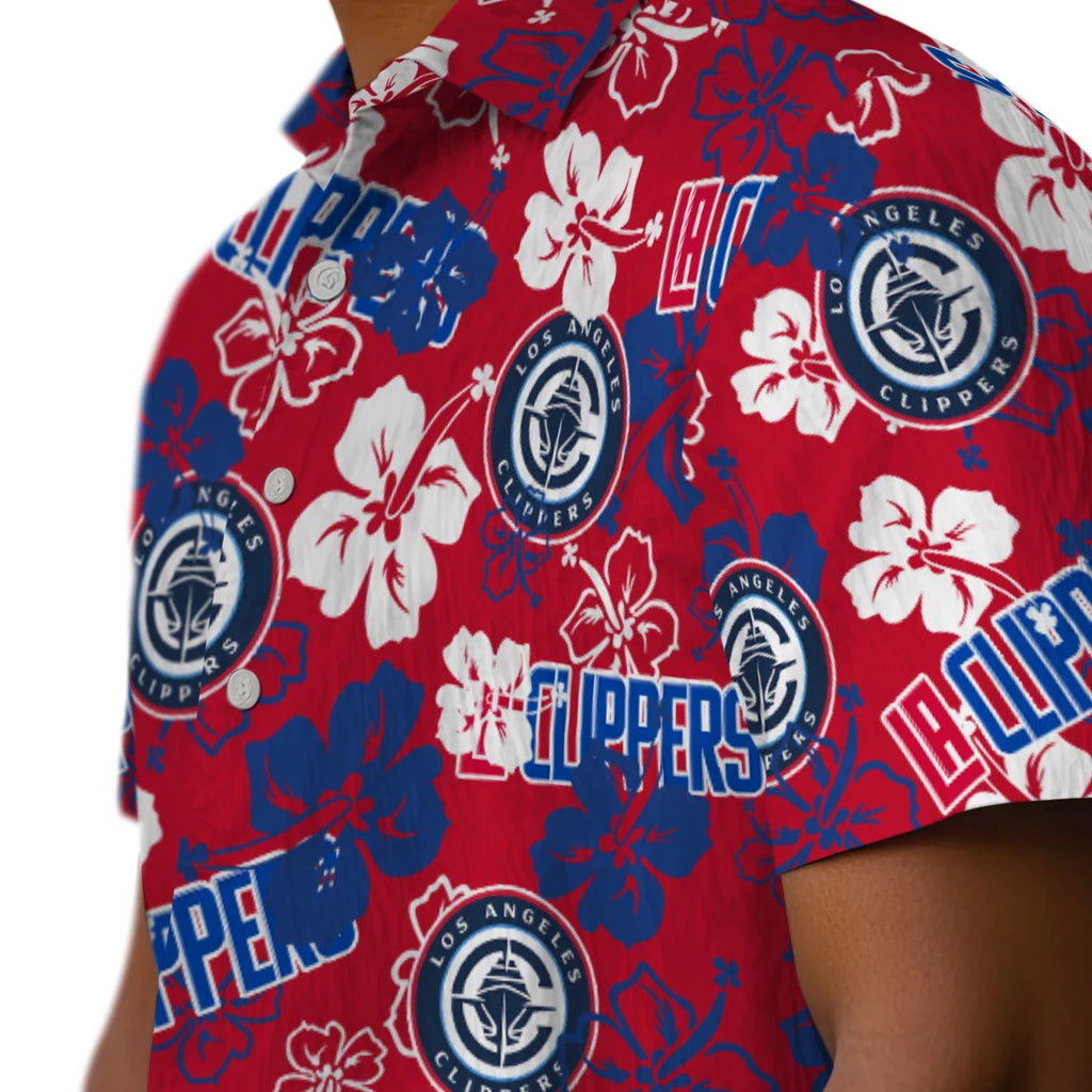 Los Angeles Clippers Hibiscus Bloom Hawaiian Shirt – Moonbestprint