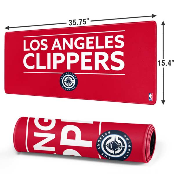 NBA Los Angeles Clippers Standard Red Gaming Mouse Pad Moonbestprint