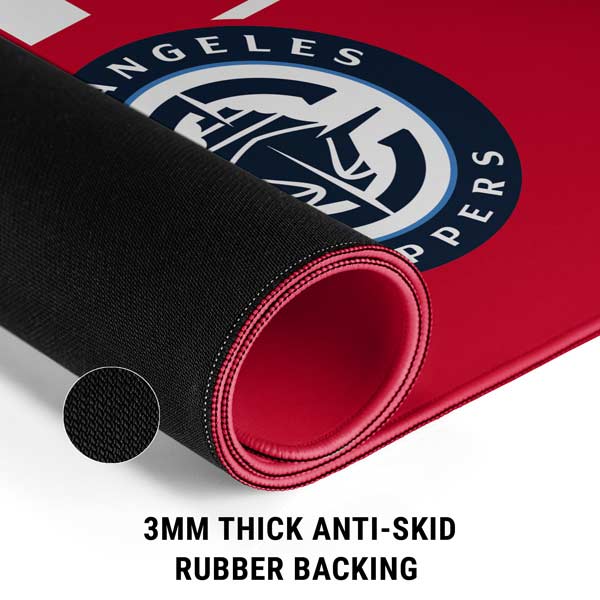 NBA Los Angeles Clippers Standard Red Gaming Mouse Pad Moonbestprint