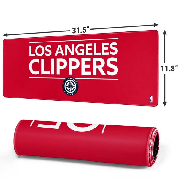 NBA Los Angeles Clippers Standard Red Gaming Mouse Pad Moonbestprint