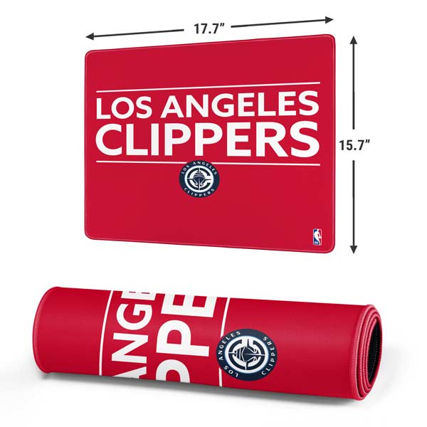 NBA Los Angeles Clippers Standard Red Gaming Mouse Pad Moonbestprint